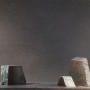 Sixty Quests - Zen Garden: "Light. / Fullness in Summer. / Thinness in Winter", Welded Steel, 5¼ x 24 x 10½, 2002 James_Fuhrman_Sculpture_60_Quests_11
