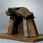 Sixty Quests: "60 Questions / 60 Thoughts / 60 Sculptures / 60 Poems / 60 Quests", Welded Steel, 9 x 11 x 7”, 2002 James_Fuhrman_Sculpture_60_Quests_04