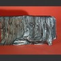 Sixty Quests: "The Devil's Slide; I’ve seen that before", Cut Steel 4 x 7½ x 1¼” , 2004 James_Fuhrman_Sculpture_60_Quests_17