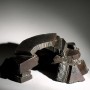 Sixty Quests: "Sixty Quests begin. / Hold-Open / Seen-Unseen", Welded Steel, 9 x 11 x 6 ¼”, 2002 James_Fuhrman_Sculpture_60_Quests_1